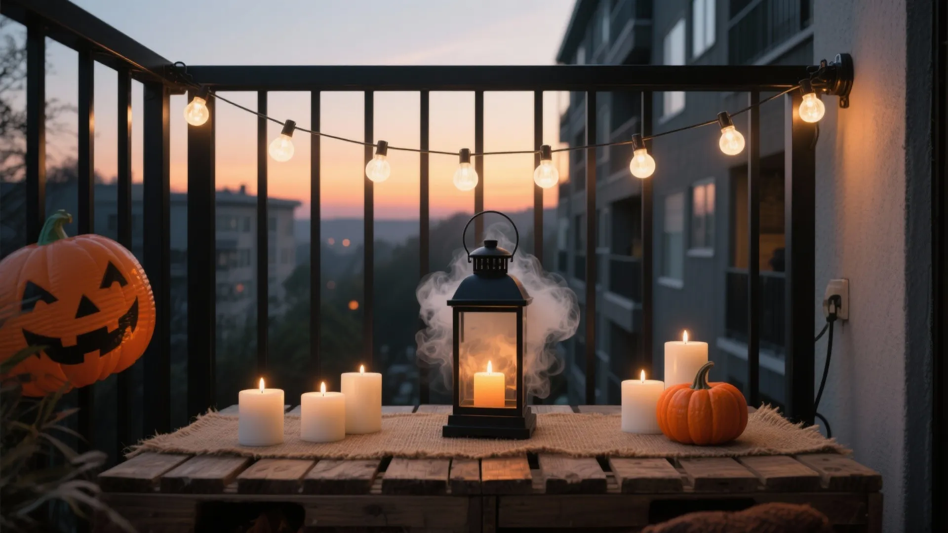 Moody Lighting Layers for a Haunted Glow