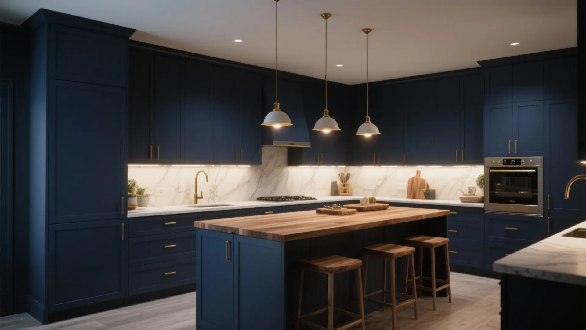 2. Moody Monochrome: Depth Without Clutter