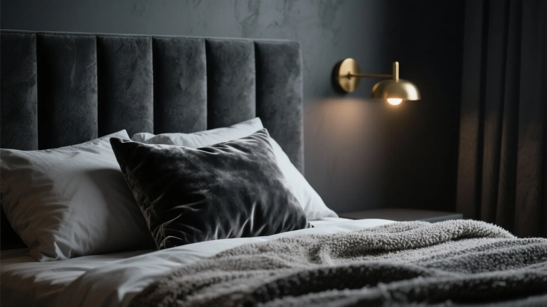 1. Moody Monochrome with Texture