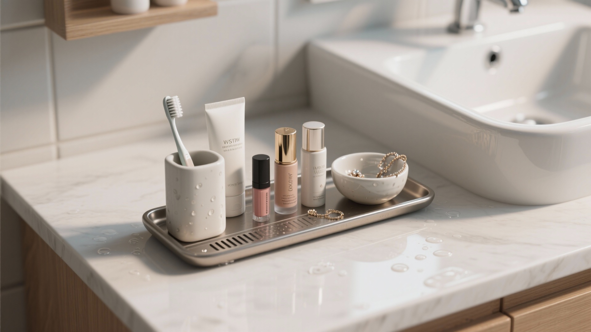 Cluttered Sink? Vanity Tray Ideas for Small Bathrooms