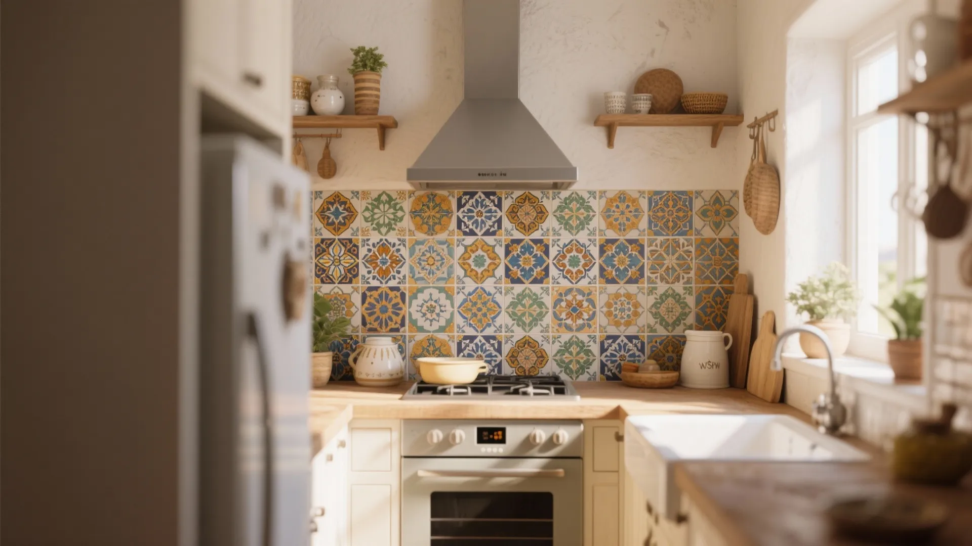 4. Bold Backsplashes