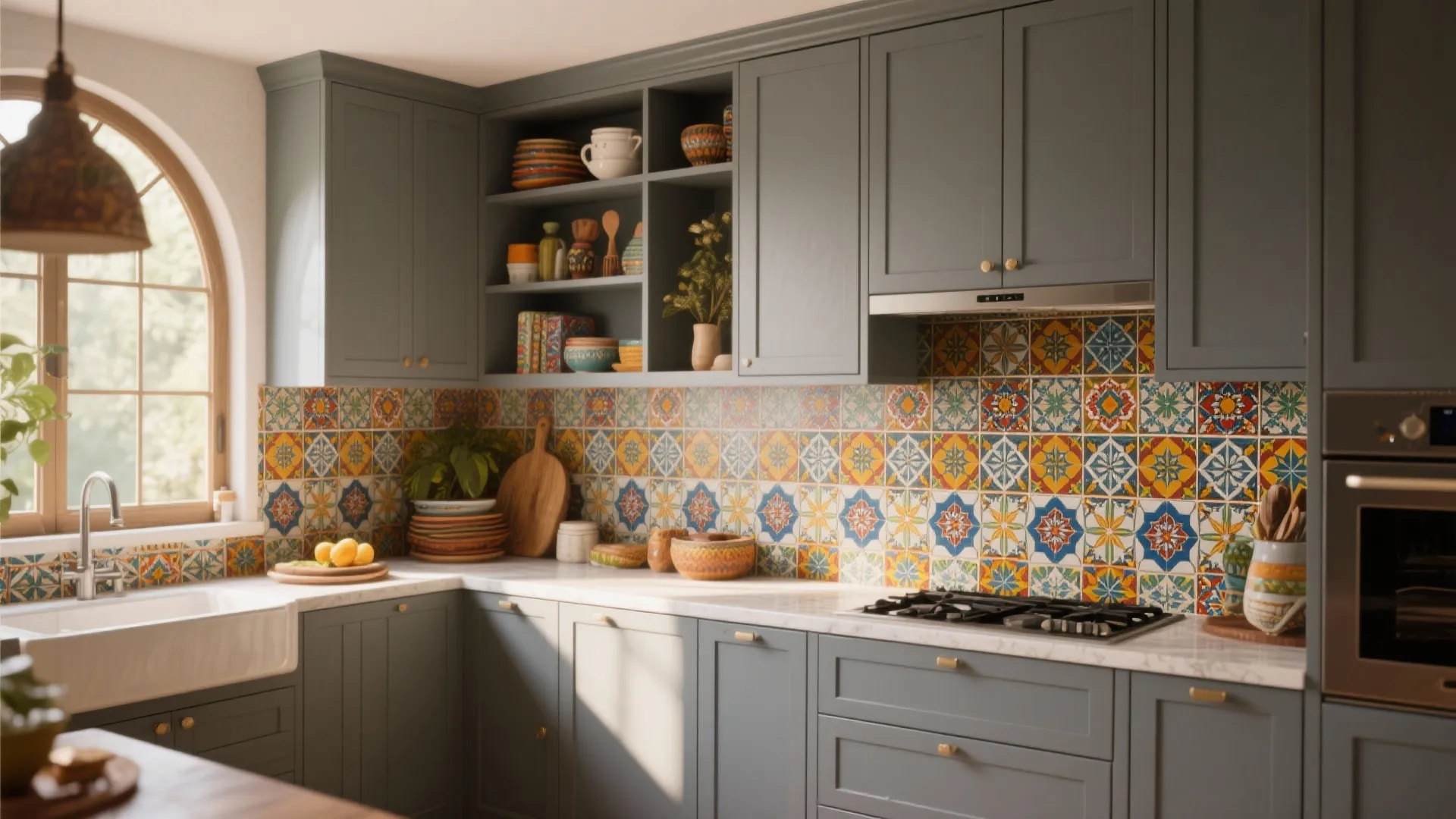 5. Moroccan Pattern Tiles