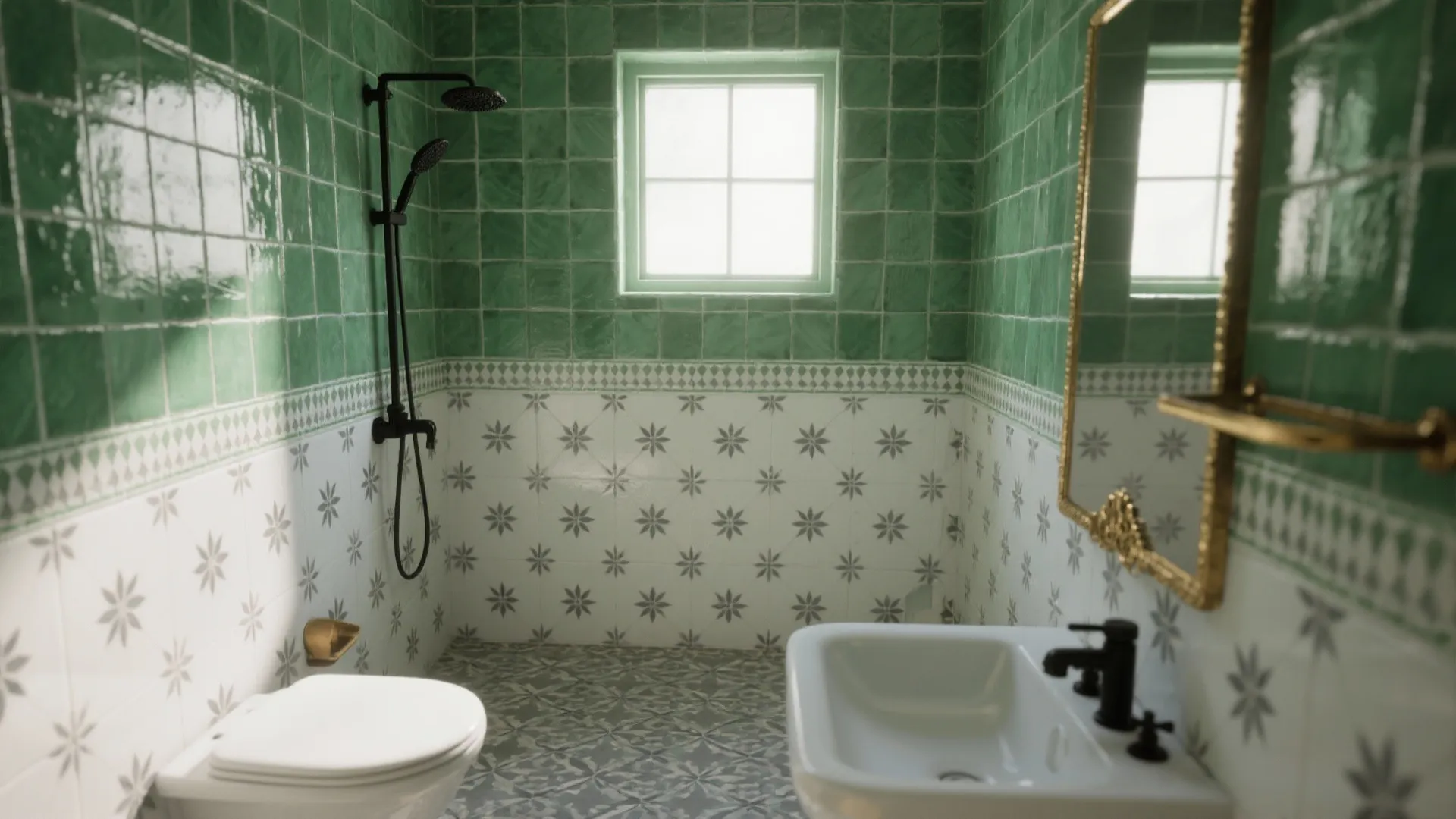 5 Moroccan Tile Bathroom Ideas I Use in Small Spaces: How I layer zellige, encaustic patterns, arches, and borders to make petite bathrooms feel soulful—without sacrificing function.