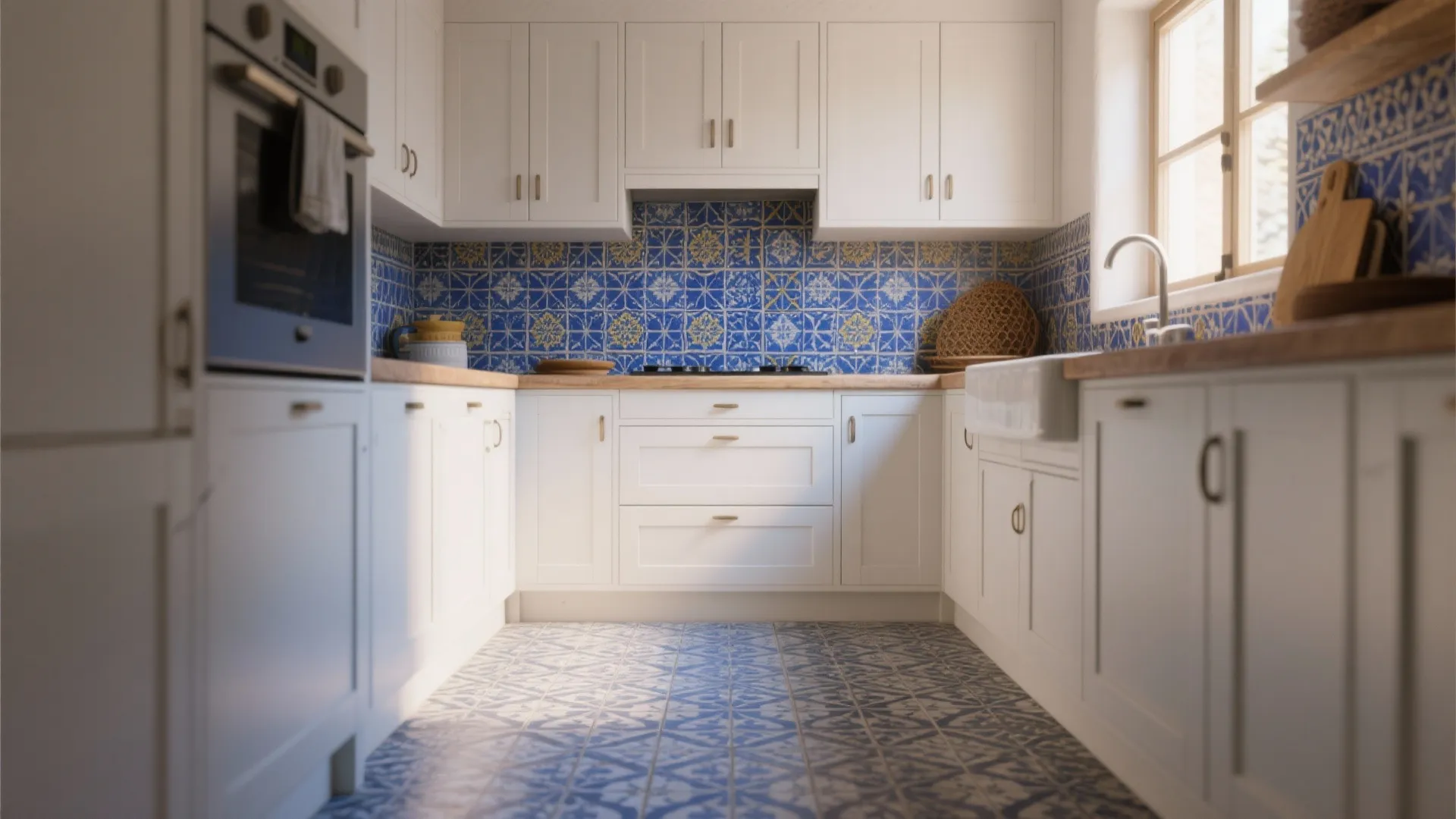 1. Patterned Cement Tiles