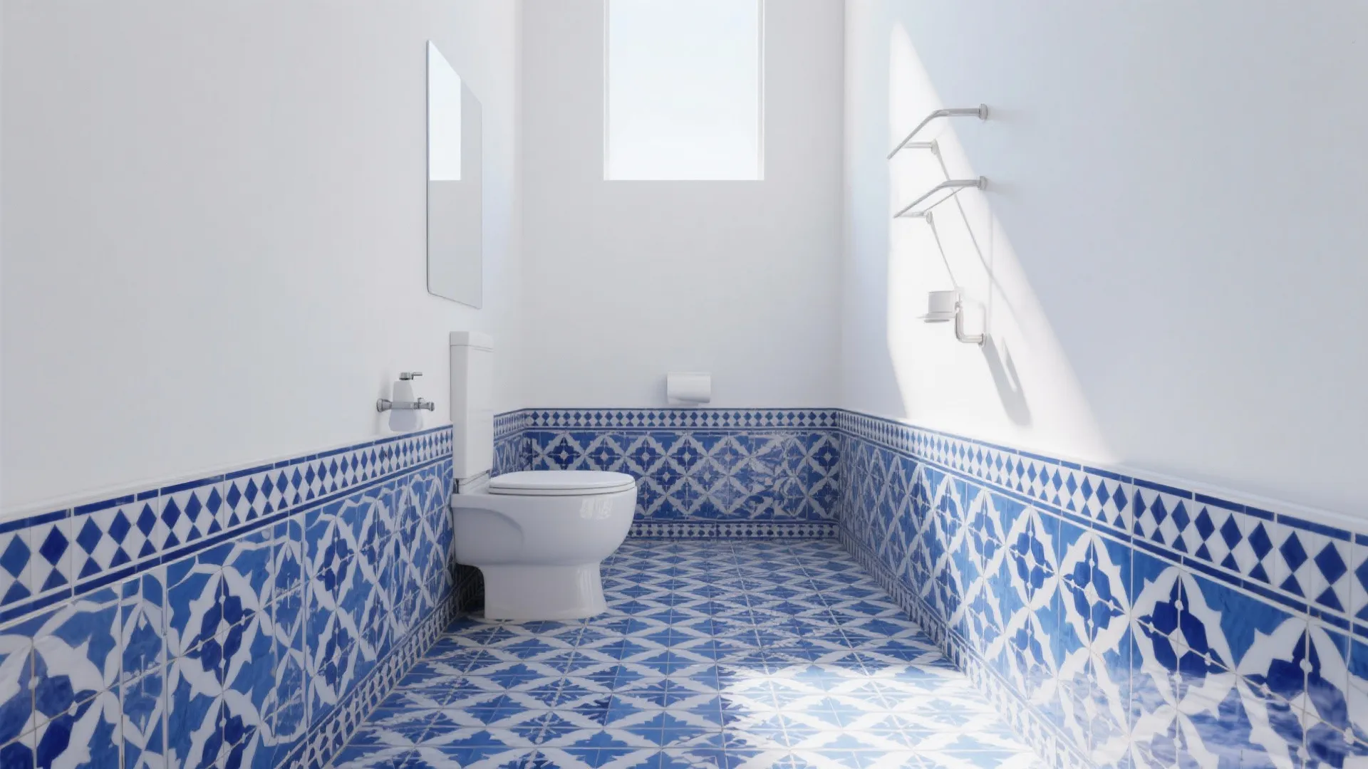 2. Patterned Floor Drama