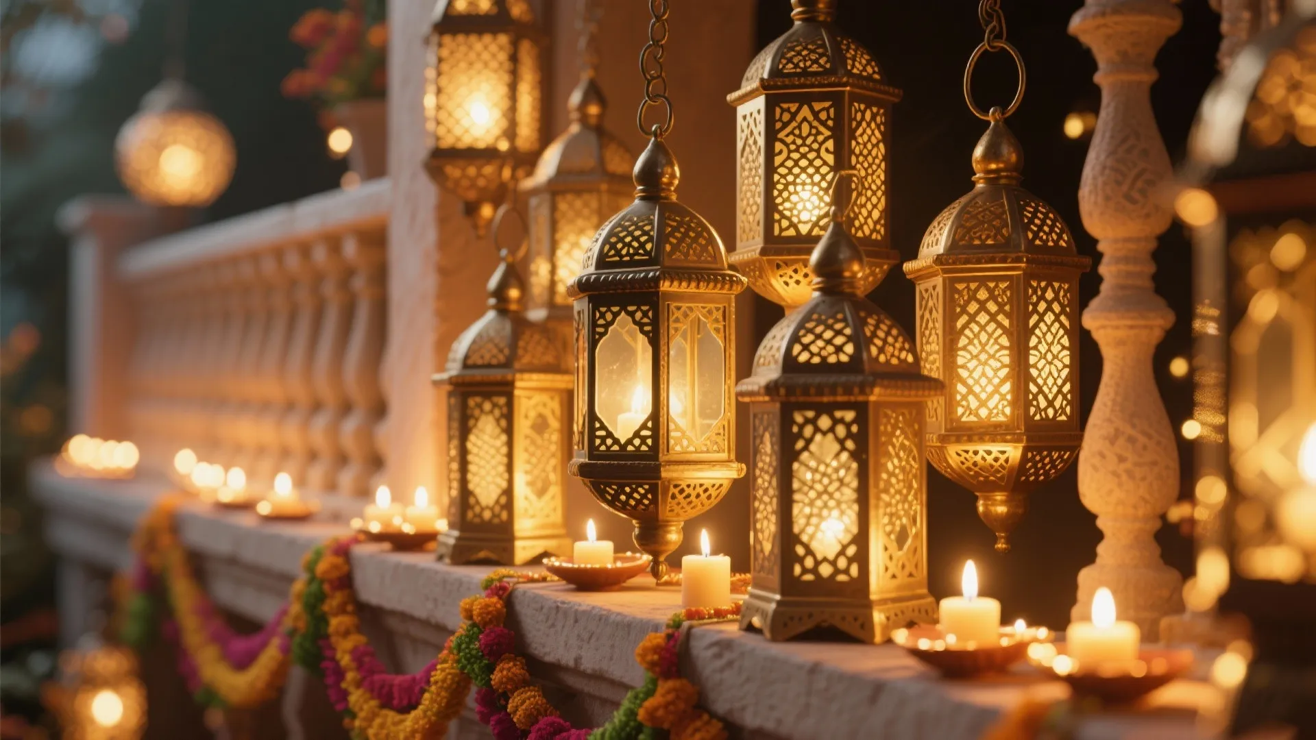 Lantern Clusters for a Traditional Touch