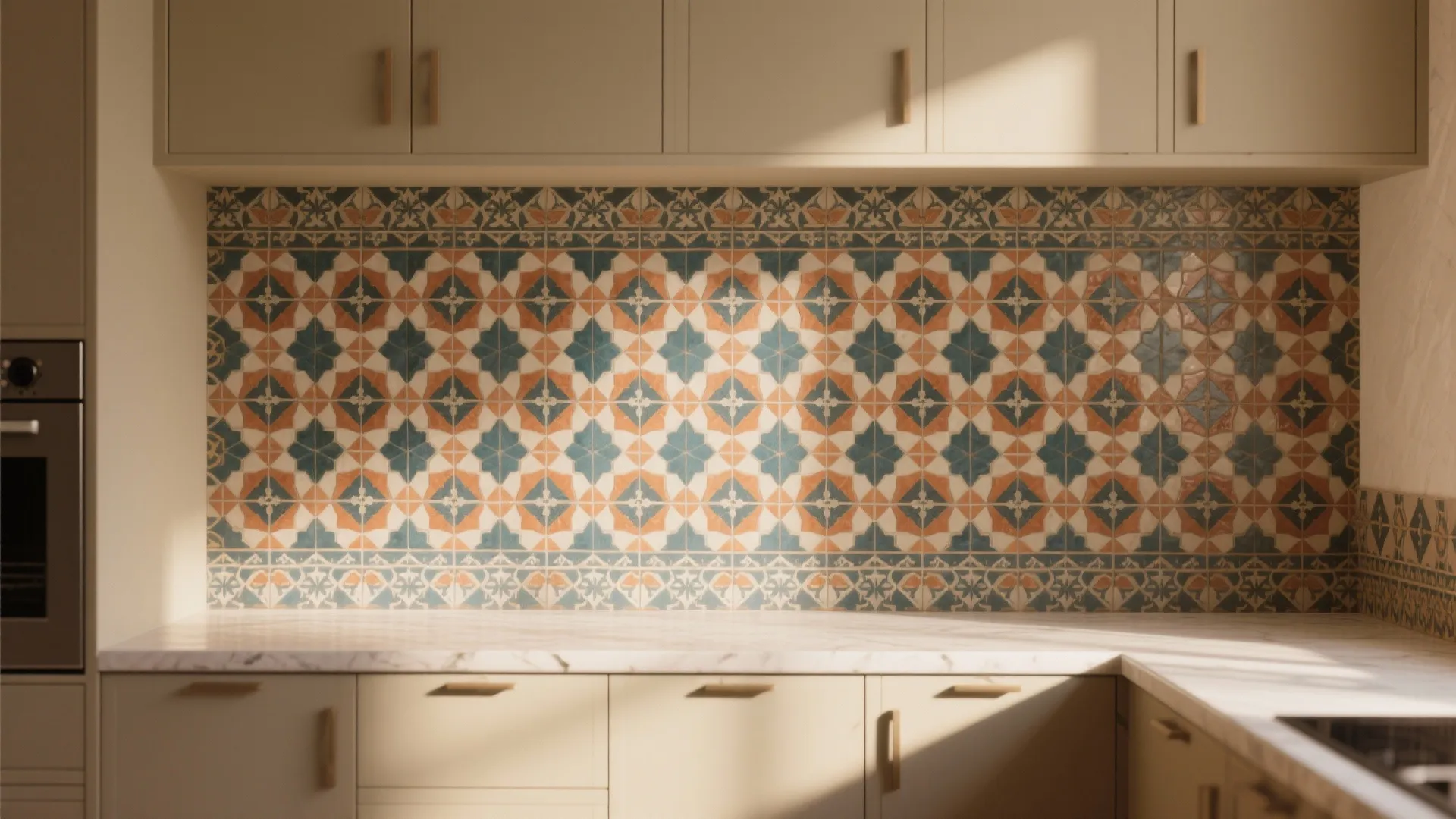 3. Moroccan-Inspired Pattern Tiles