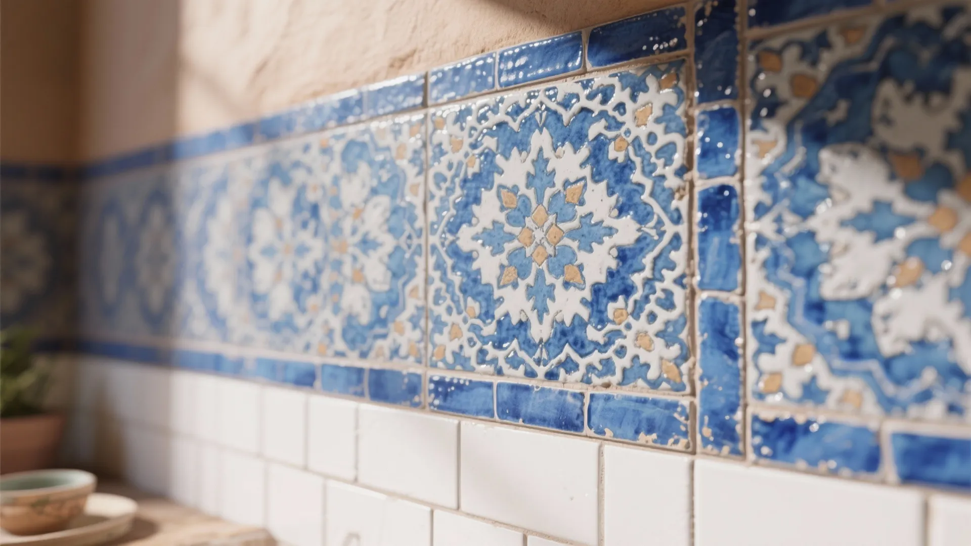 4. Moroccan-Style Pattern Mix