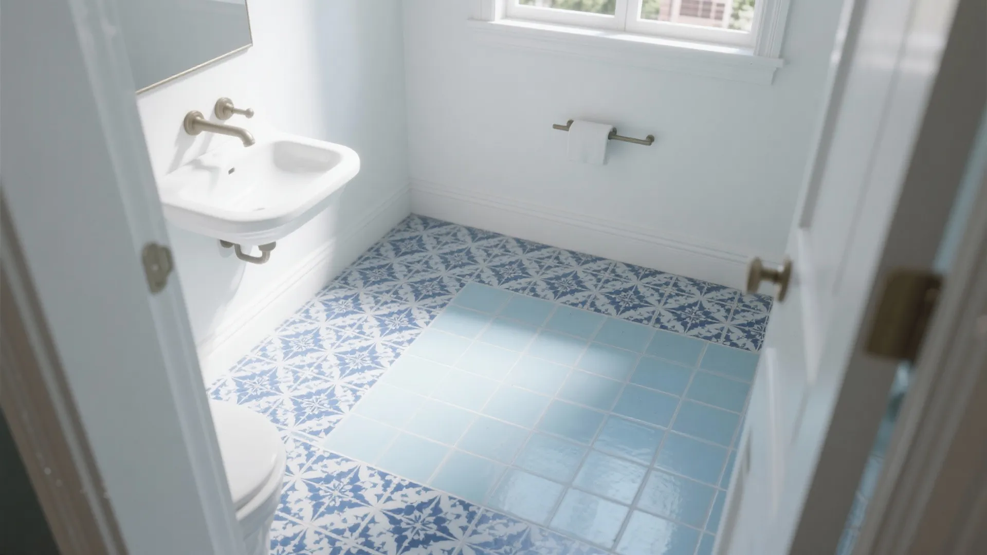 3. Moroccan-Inspired Blue Pattern for Personality