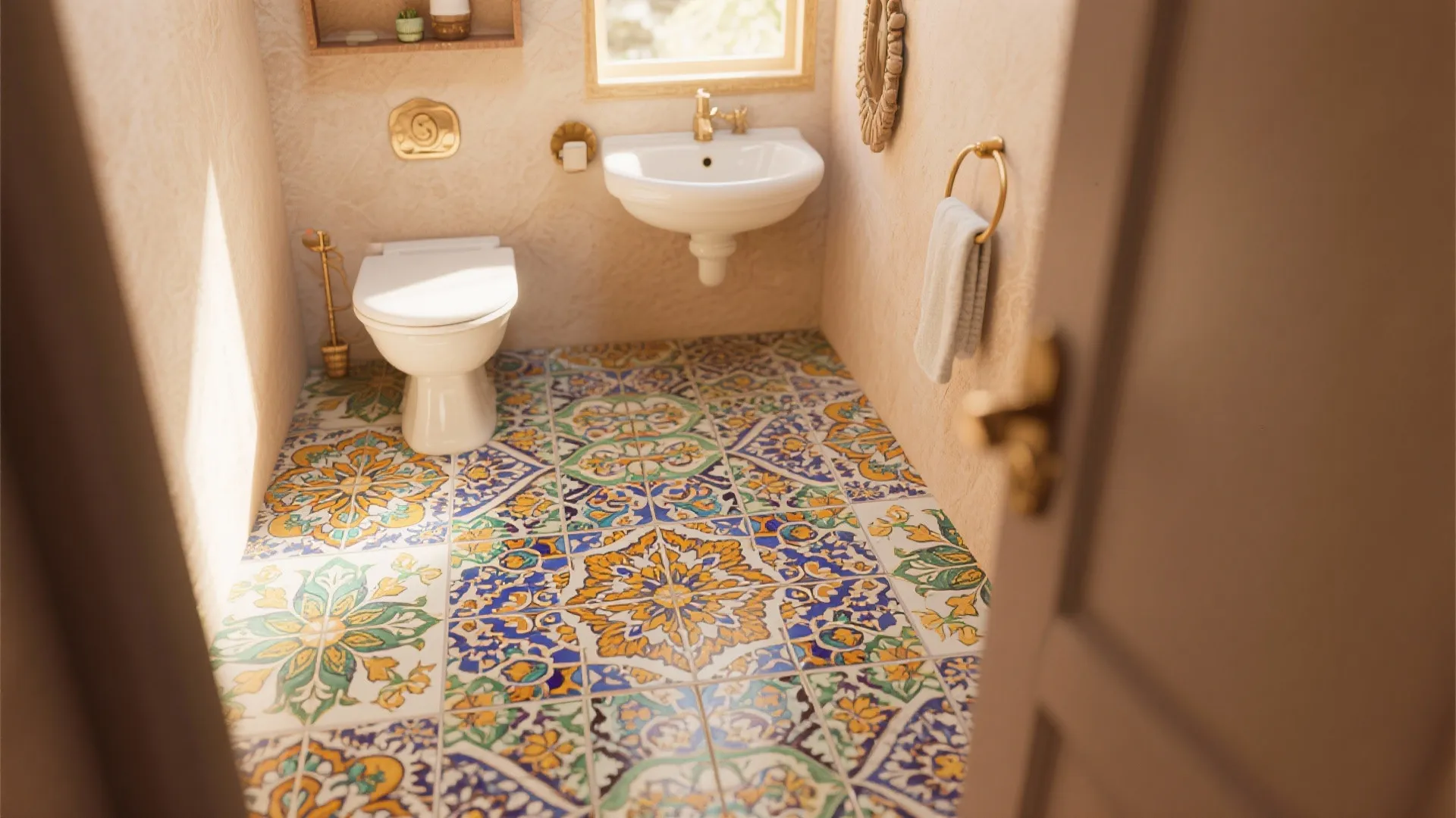 5. Moroccan Encaustic Patterns