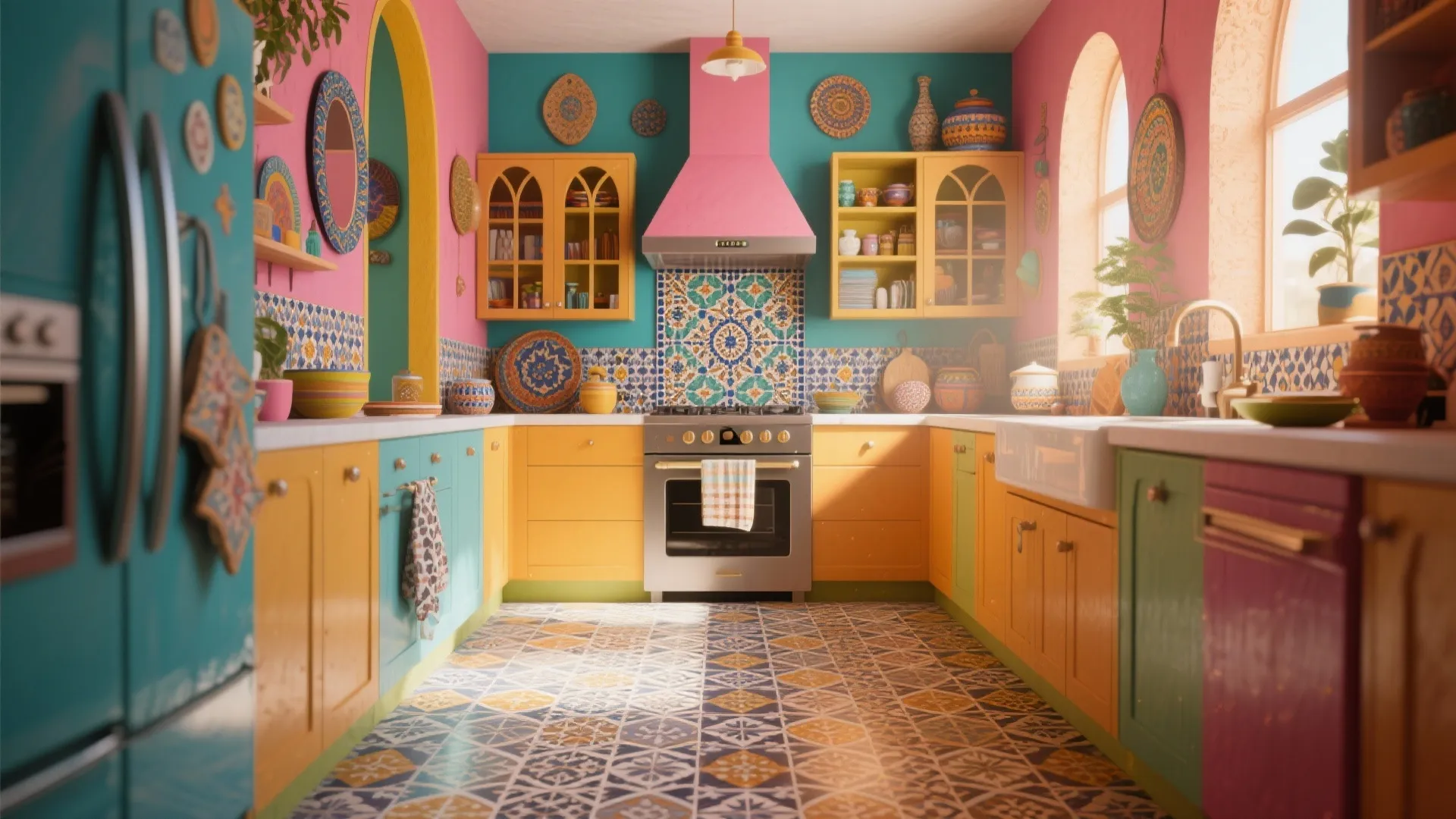 5. Moroccan Encaustic Patterns