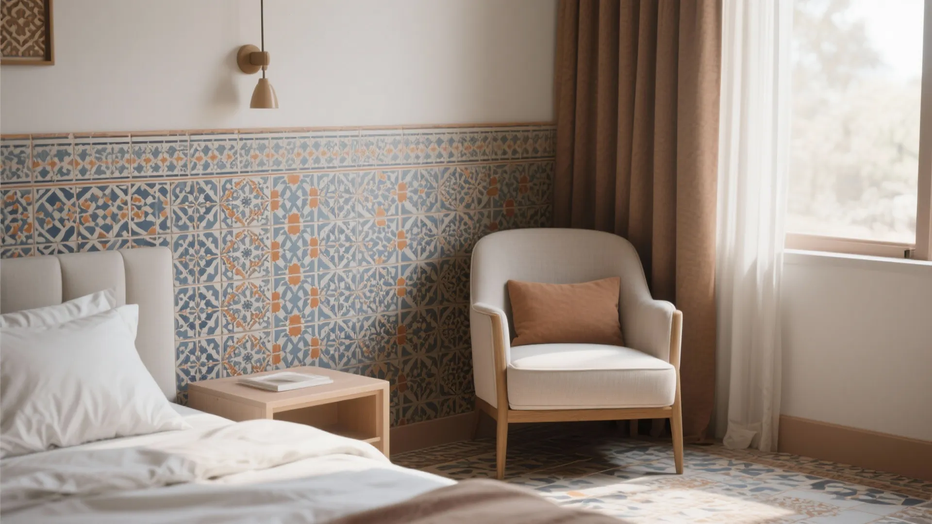 Moroccan-Inspired Pattern Tiles