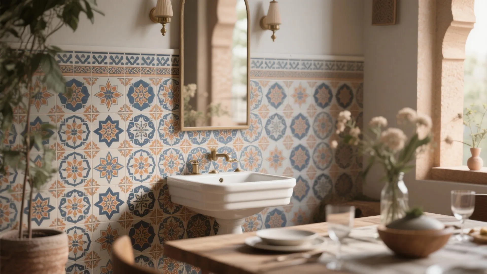 Patterned Moroccan Tiles