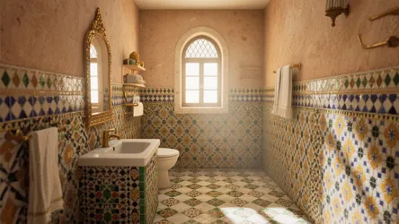 10 Mosaic Tiled Bathroom Ideas