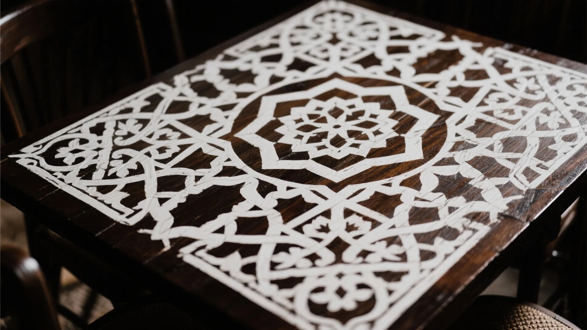 5. Stenciled Patterns