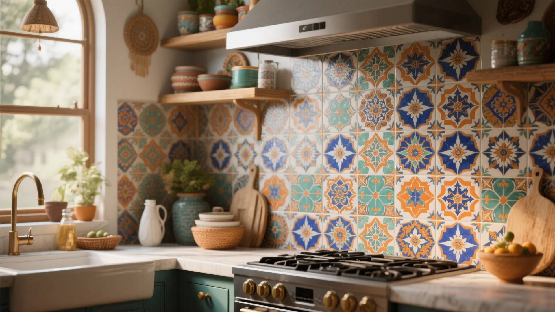 Tip 4: Colorful Moroccan Tiles