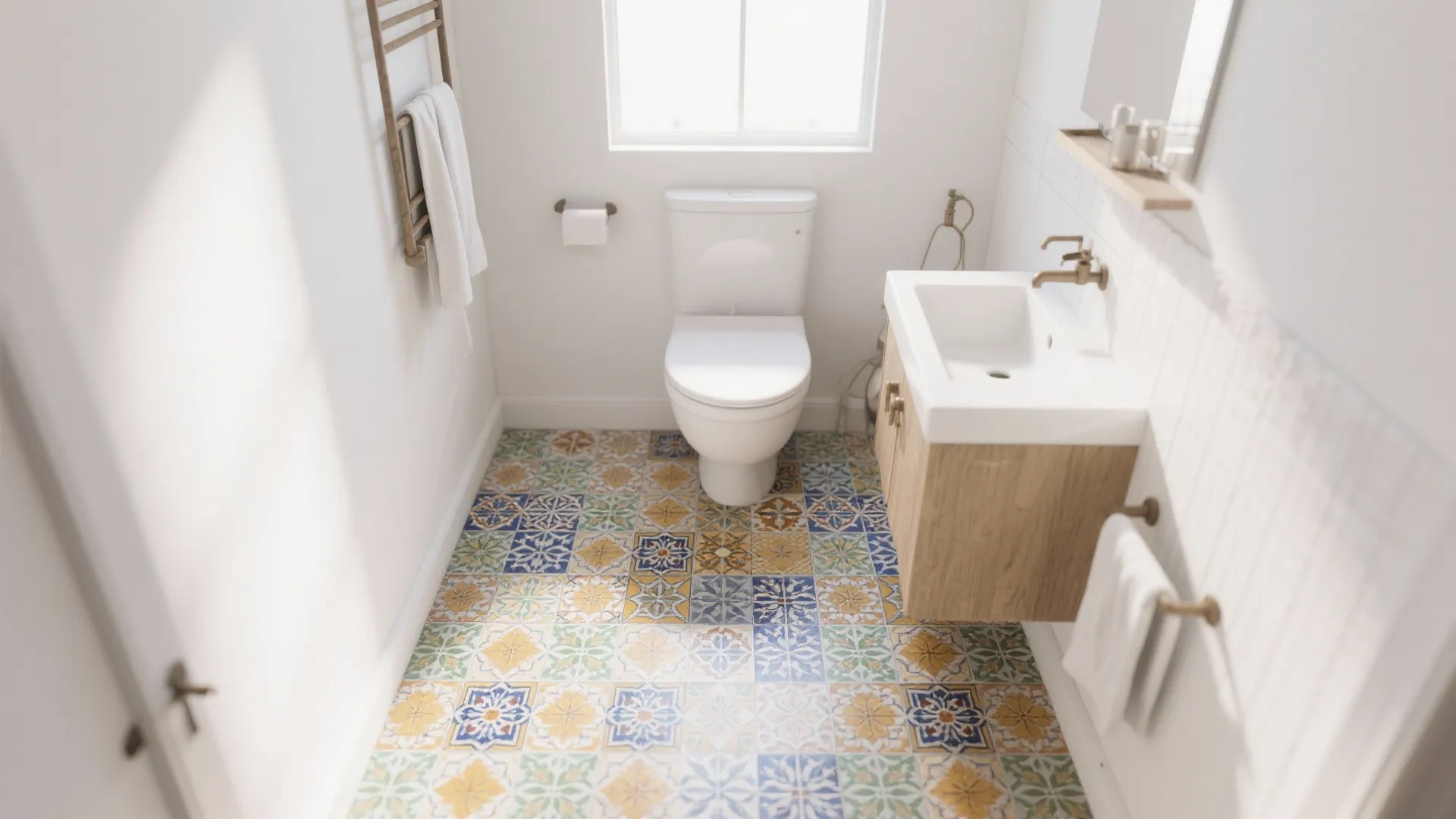 3. Moroccan Encaustic Style