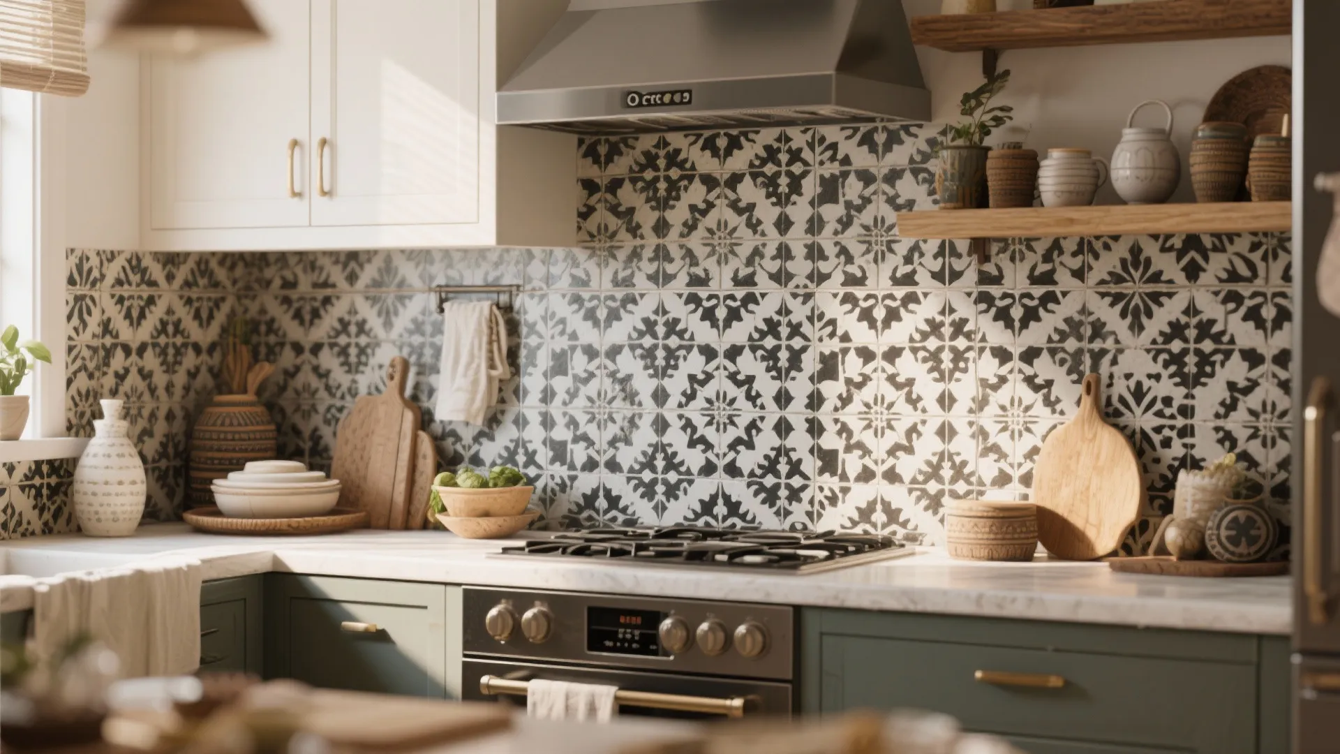 4. Graphic Moroccan Prints