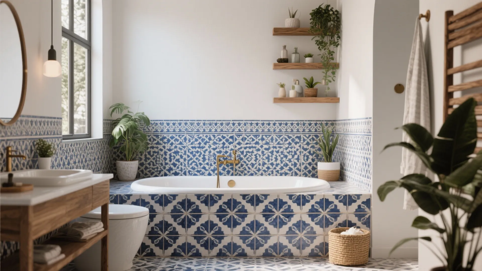 3. Bold Moroccan Patterns