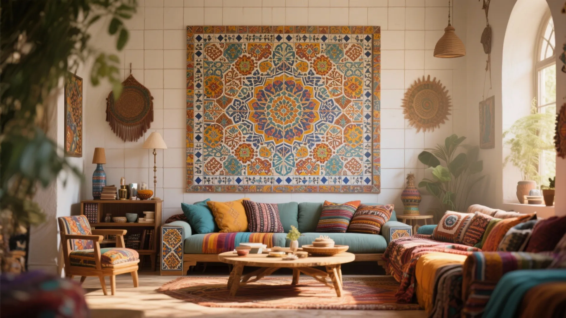 Moroccan-Style Color Bursts