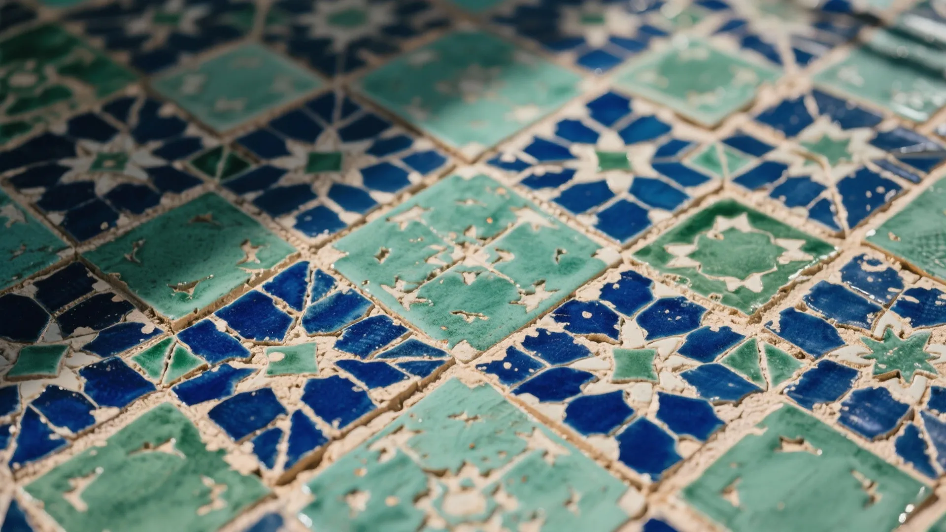 6. Patterned Moroccan Zellige