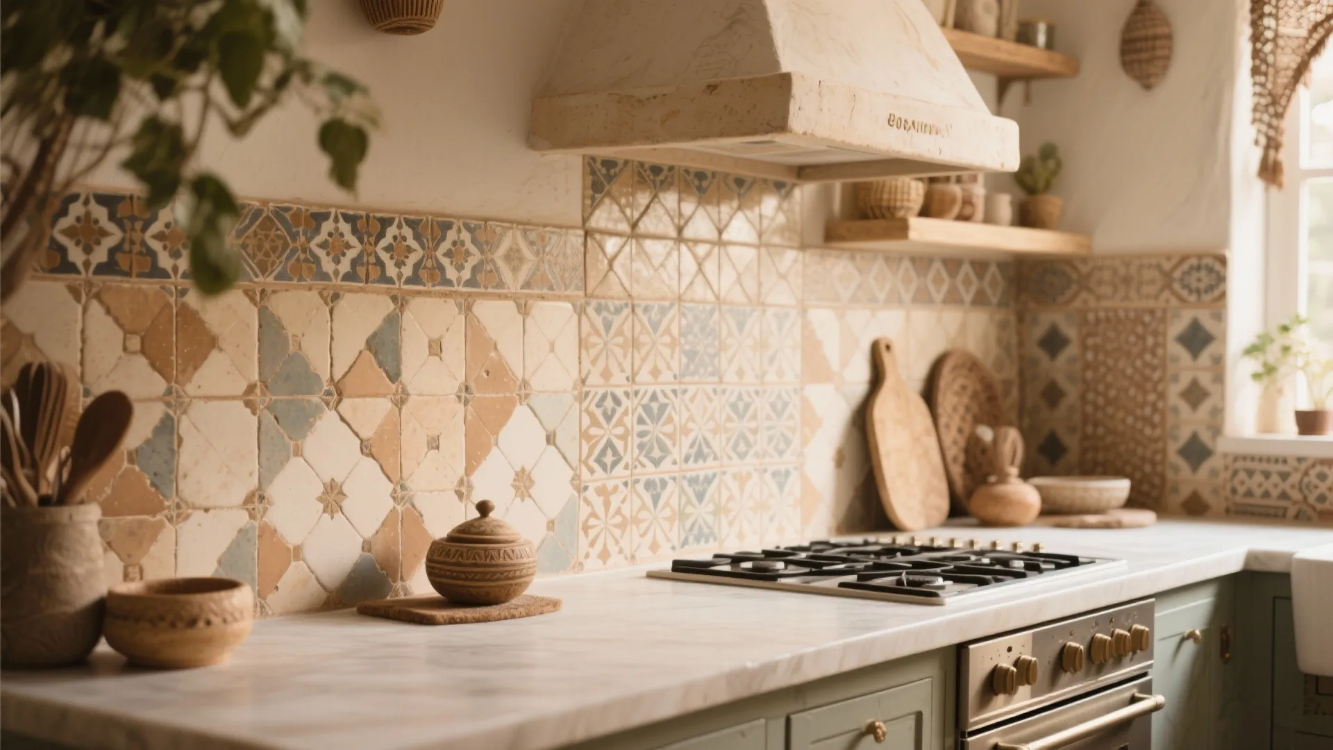 3. Moroccan Zellige Tiles