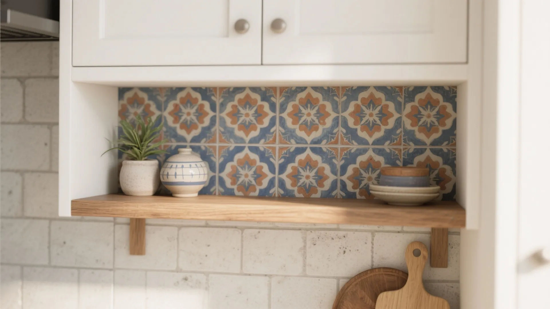 3. Patterned Moroccan Tiles as an Accent