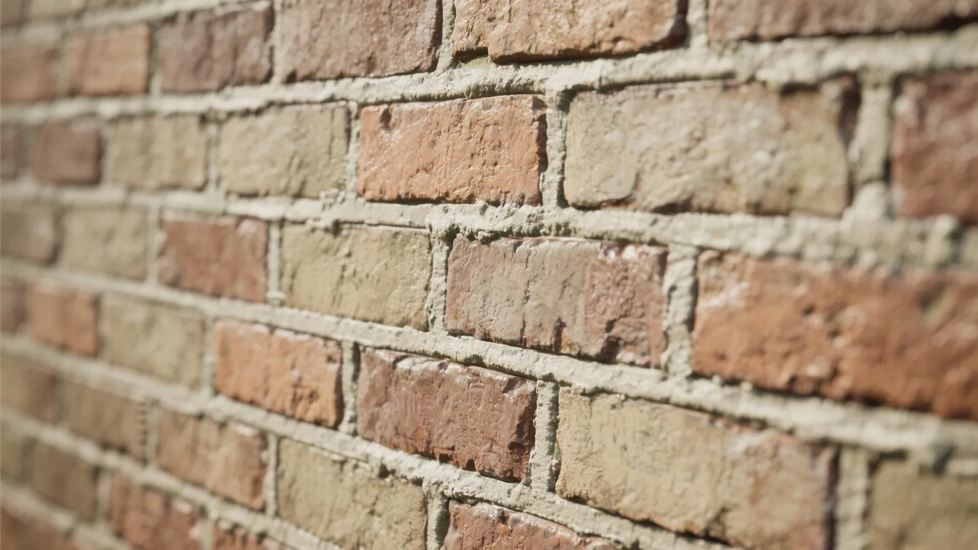 4. Painted Mortar Contrast — Subtle Pattern Play