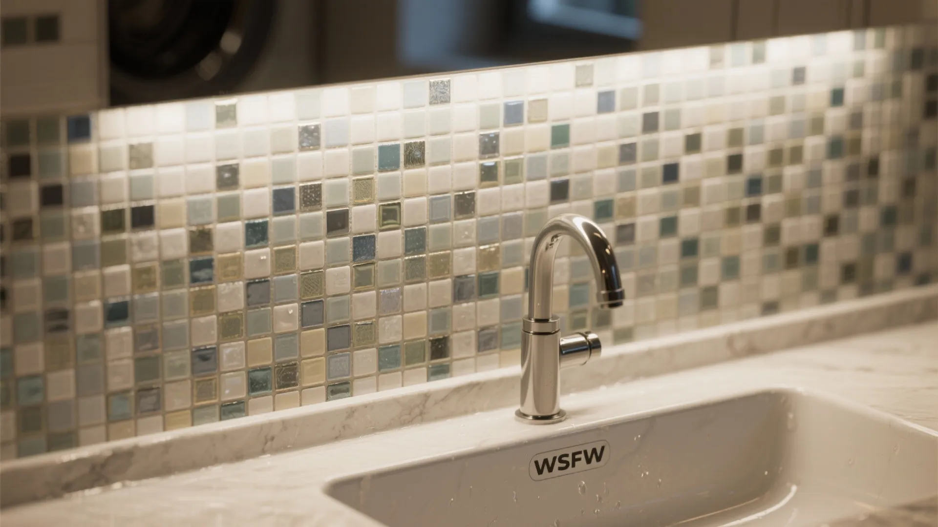 5. Mosaic Accent for Functional Zoning