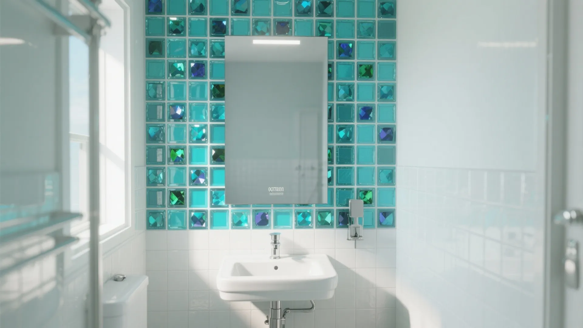 5. Mosaic Accent Walls