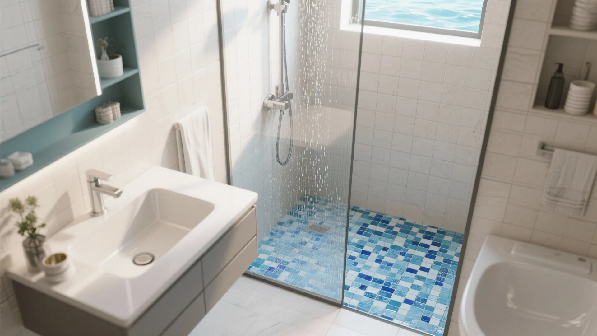 Mosaic Accent Flooring