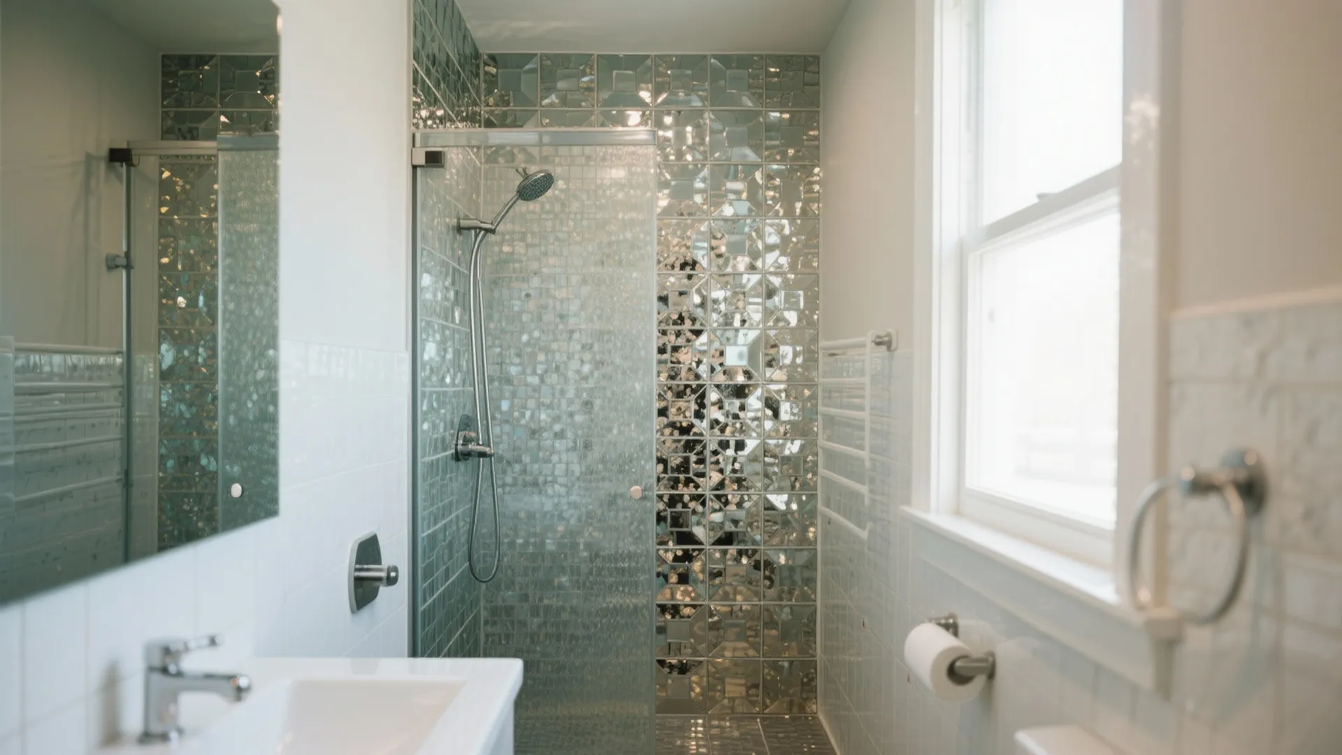 8. Mosaic Accent Wall