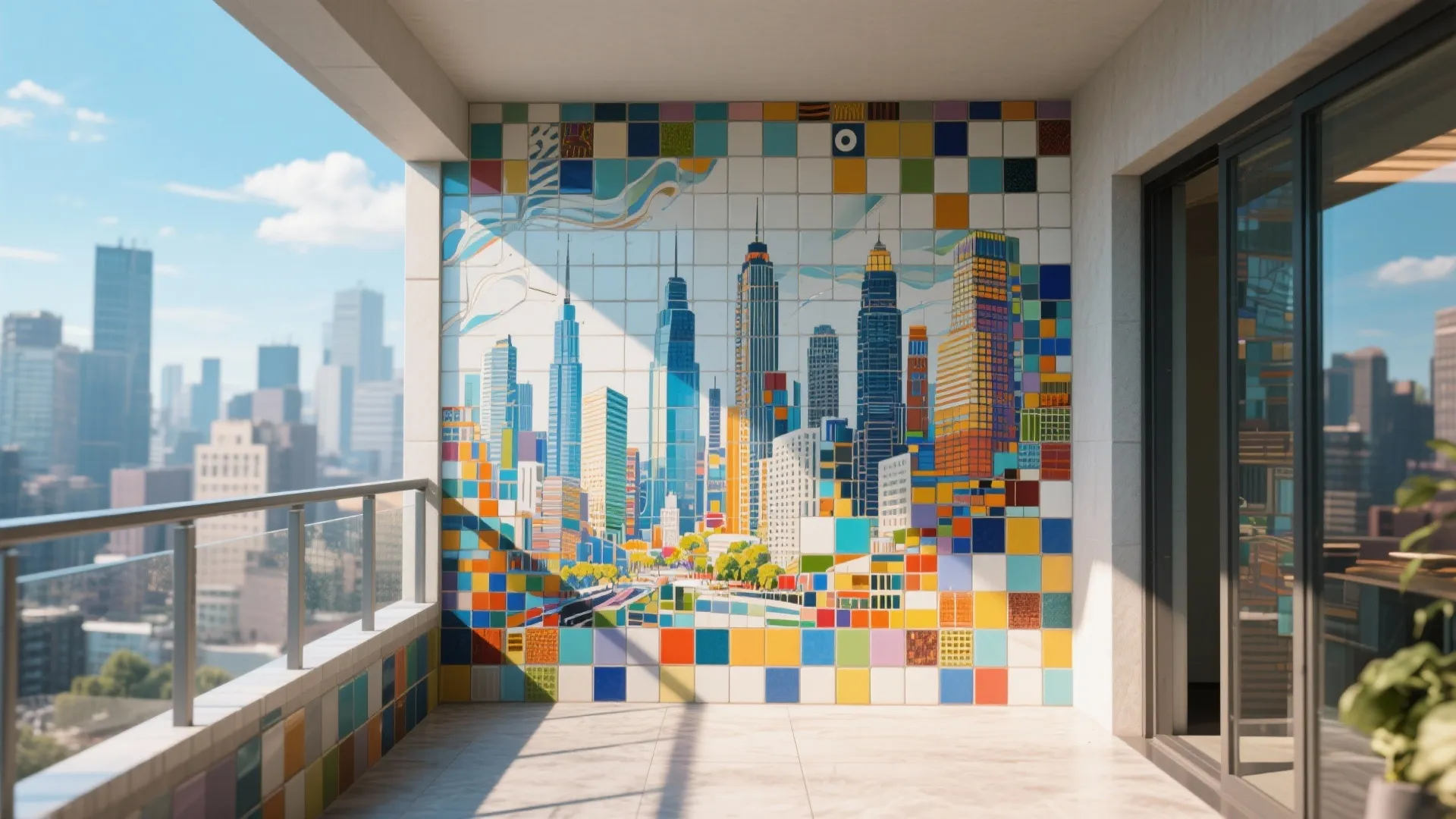 Mosaic Art Walls