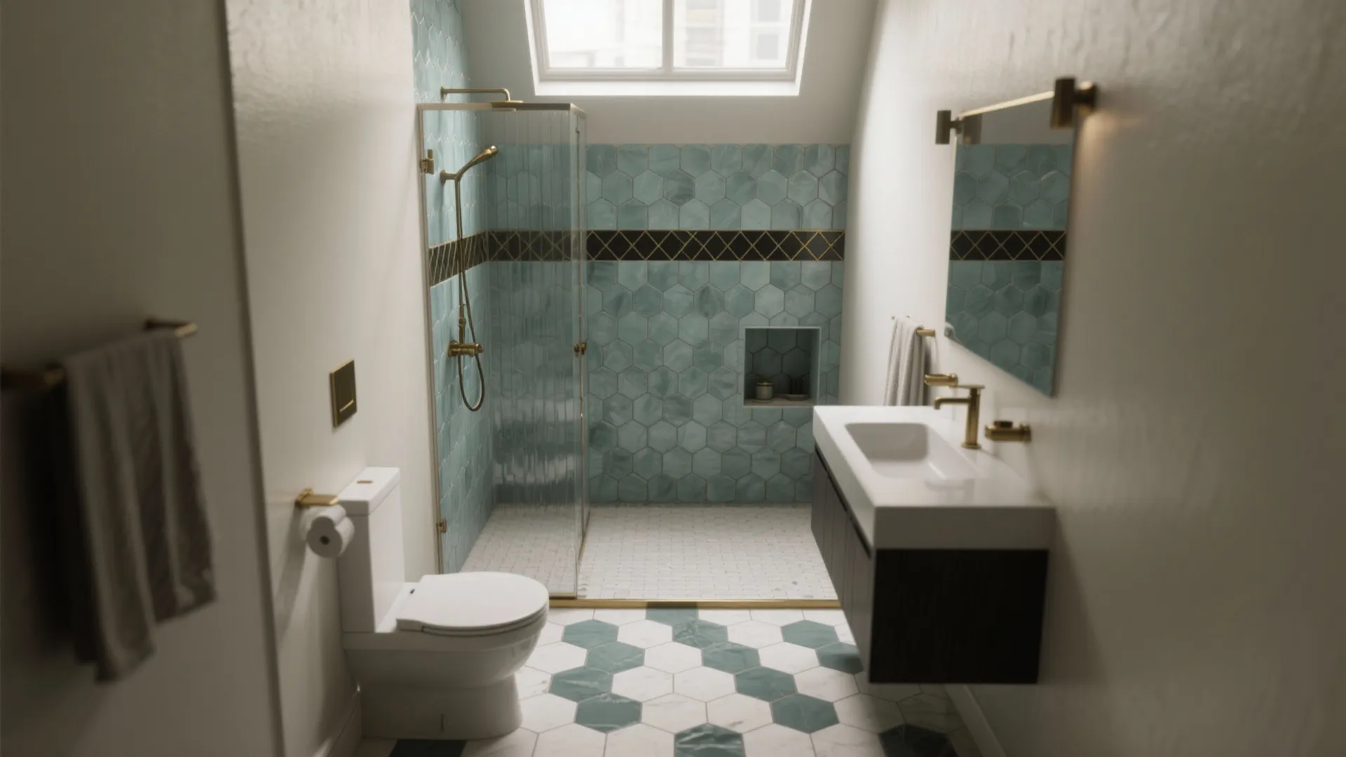 5 Mosaic Tile Designs for Bathrooms That Work