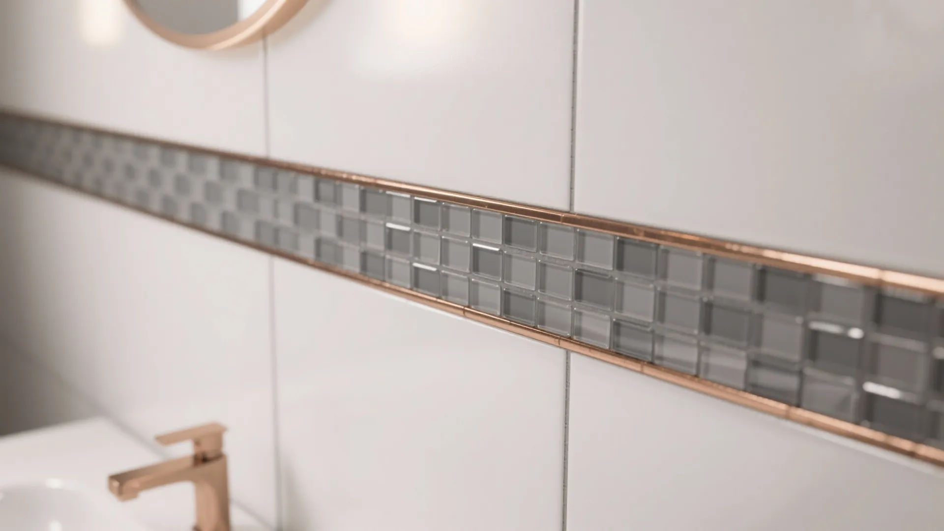 Mosaic Borders and Contrast Grout for Photo-Ready Detail