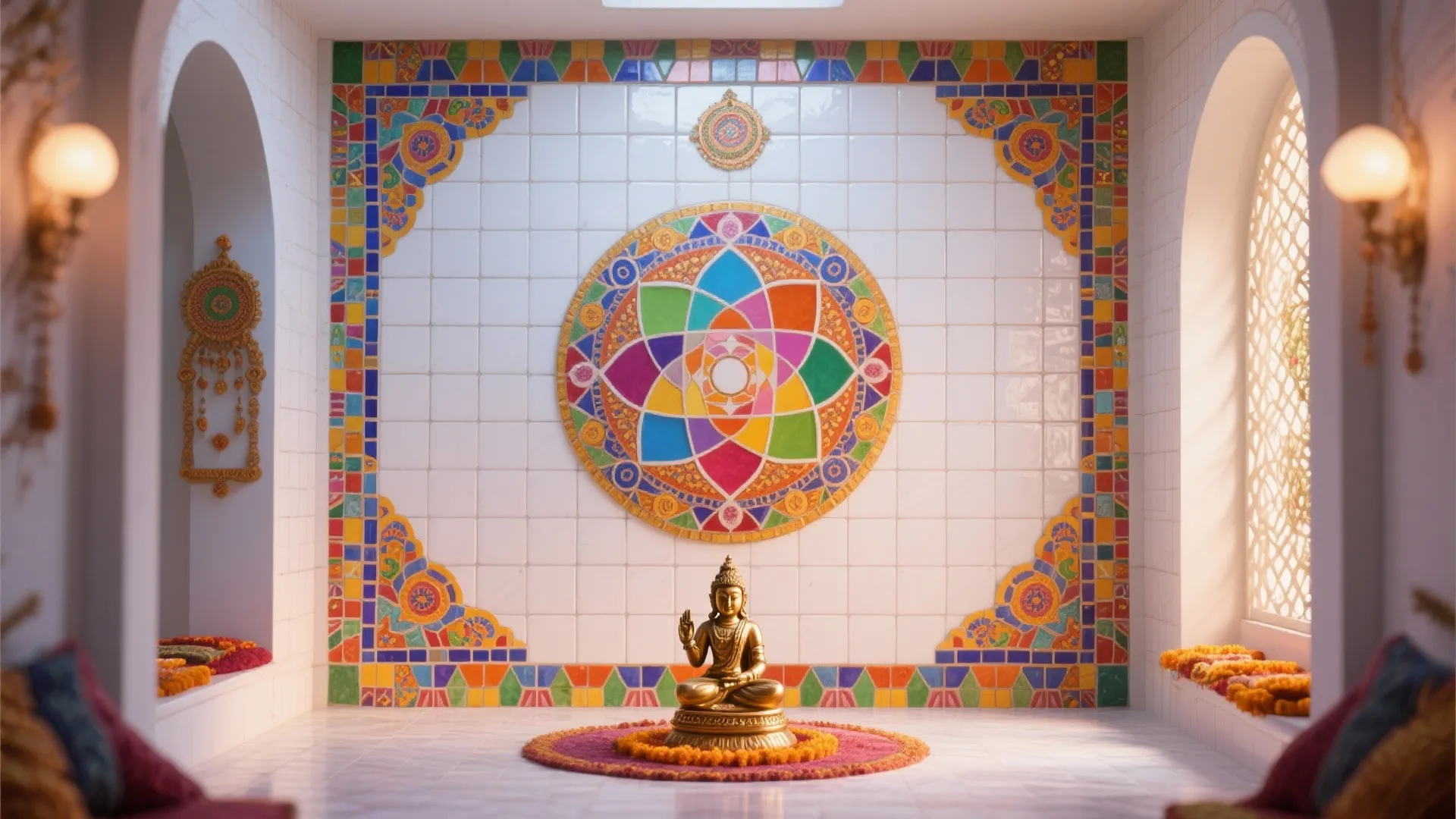 Colorful Mosaic Charm