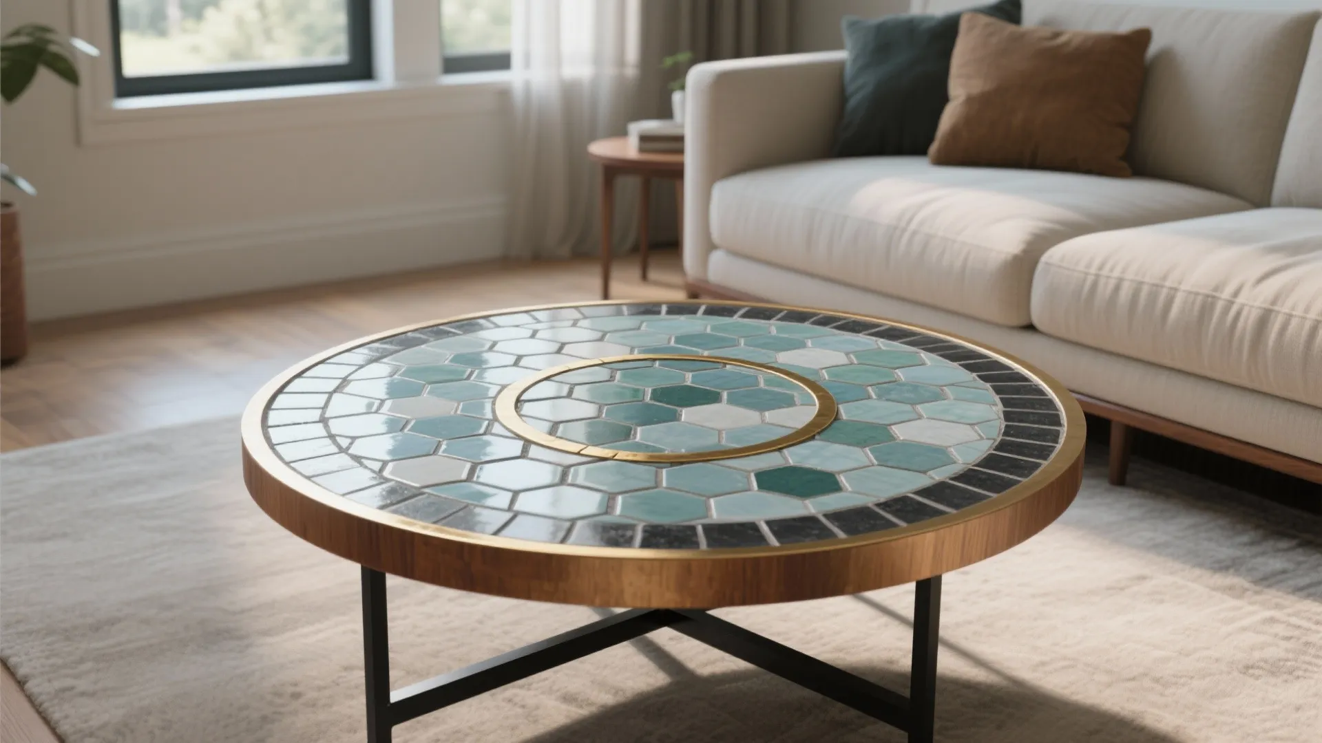 Mosaic Table DIY: Step-by-Step Guide for Stunning Results: 1 Minute to Create a Stylish Mosaic Table at Home