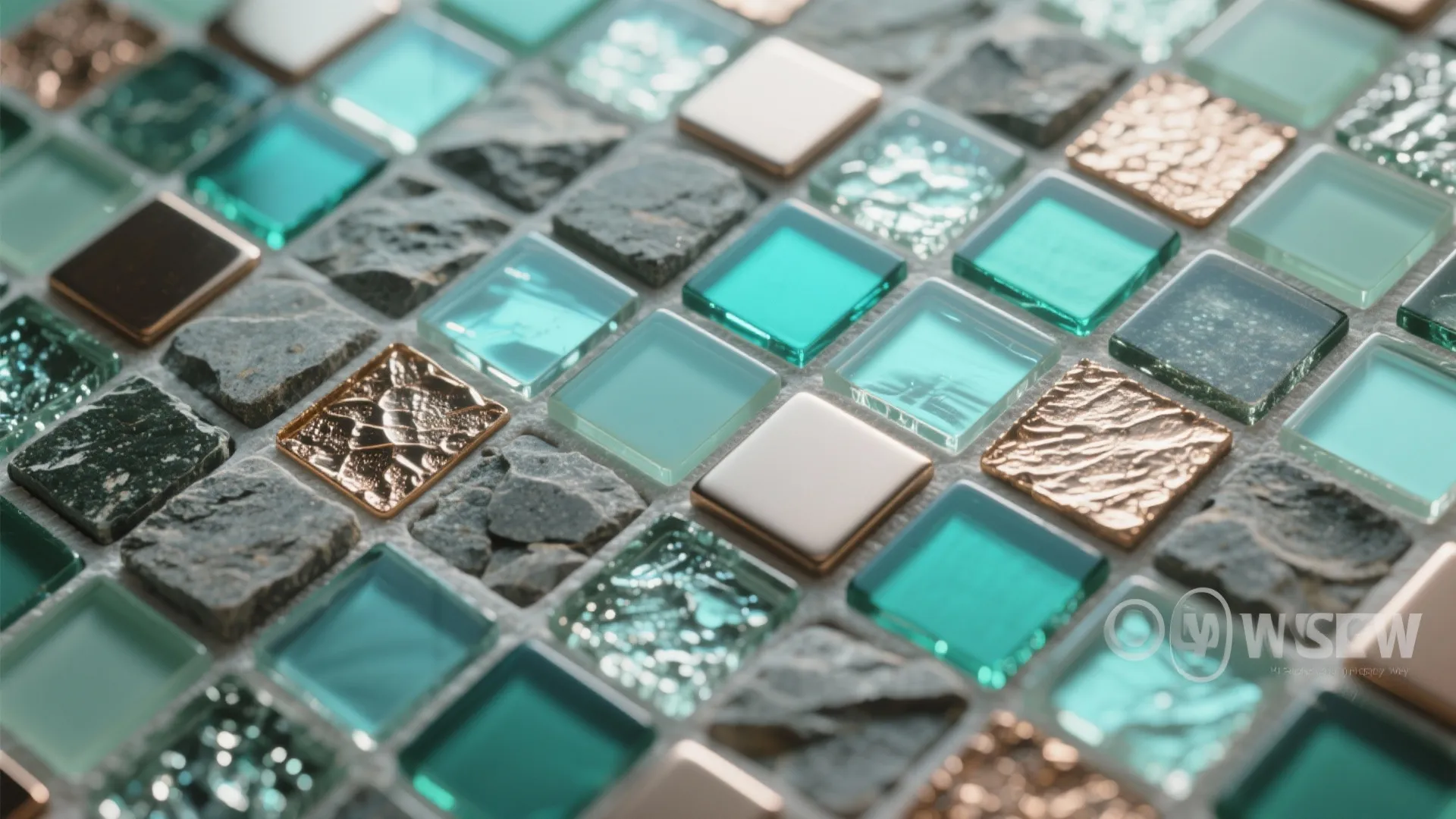 Idea 5: Mosaic Spark—Glass, Stone, and Metal