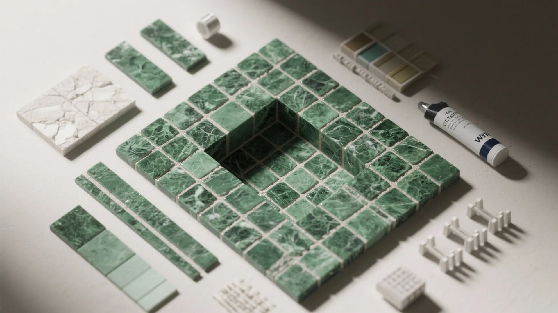 4. Small Mosaic Borders or Inlays