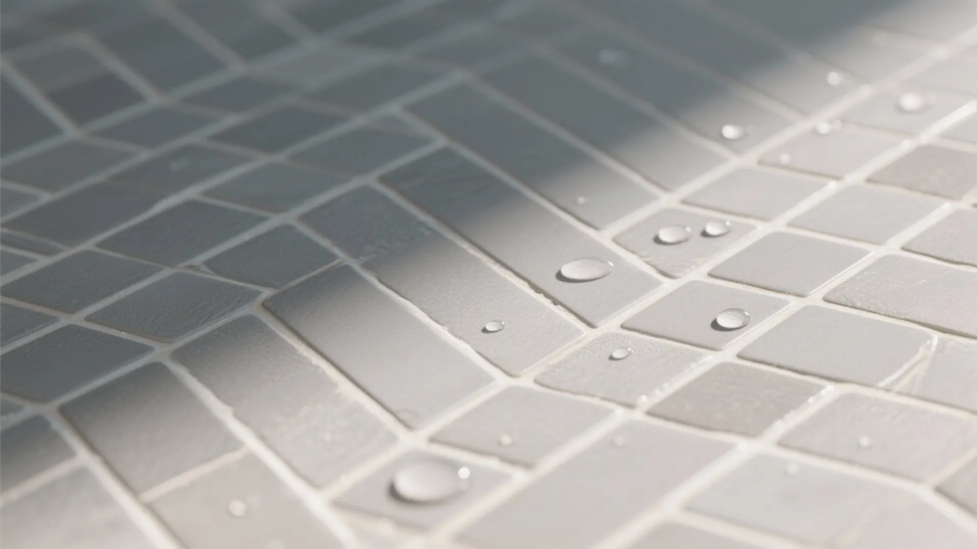 Textured Mosaics Where Feet Land