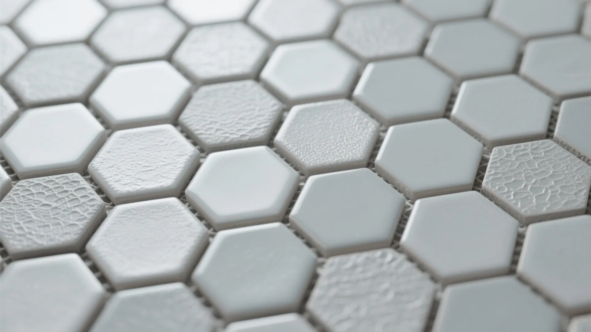 Micro-mosaic with anti-slip texture