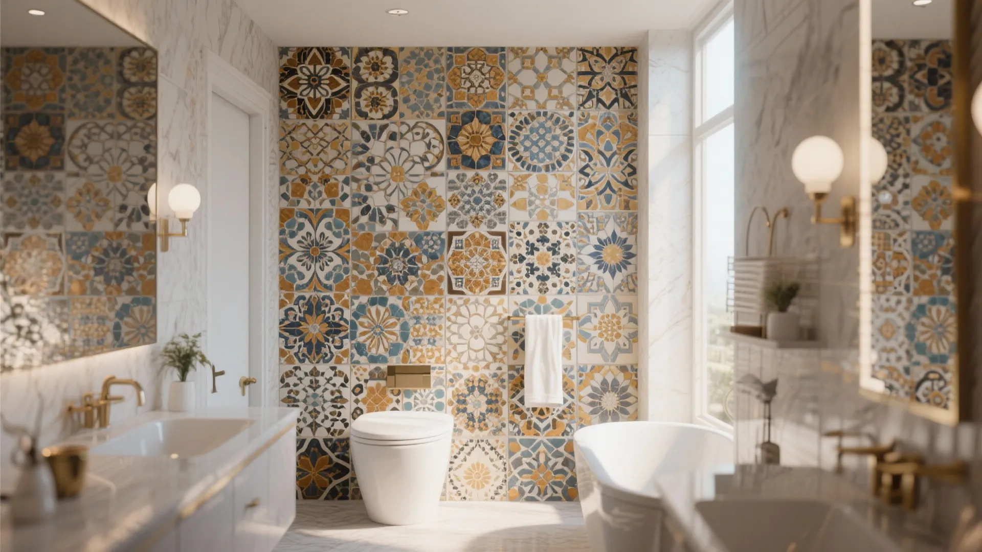 10. Artistic Mosaic Murals