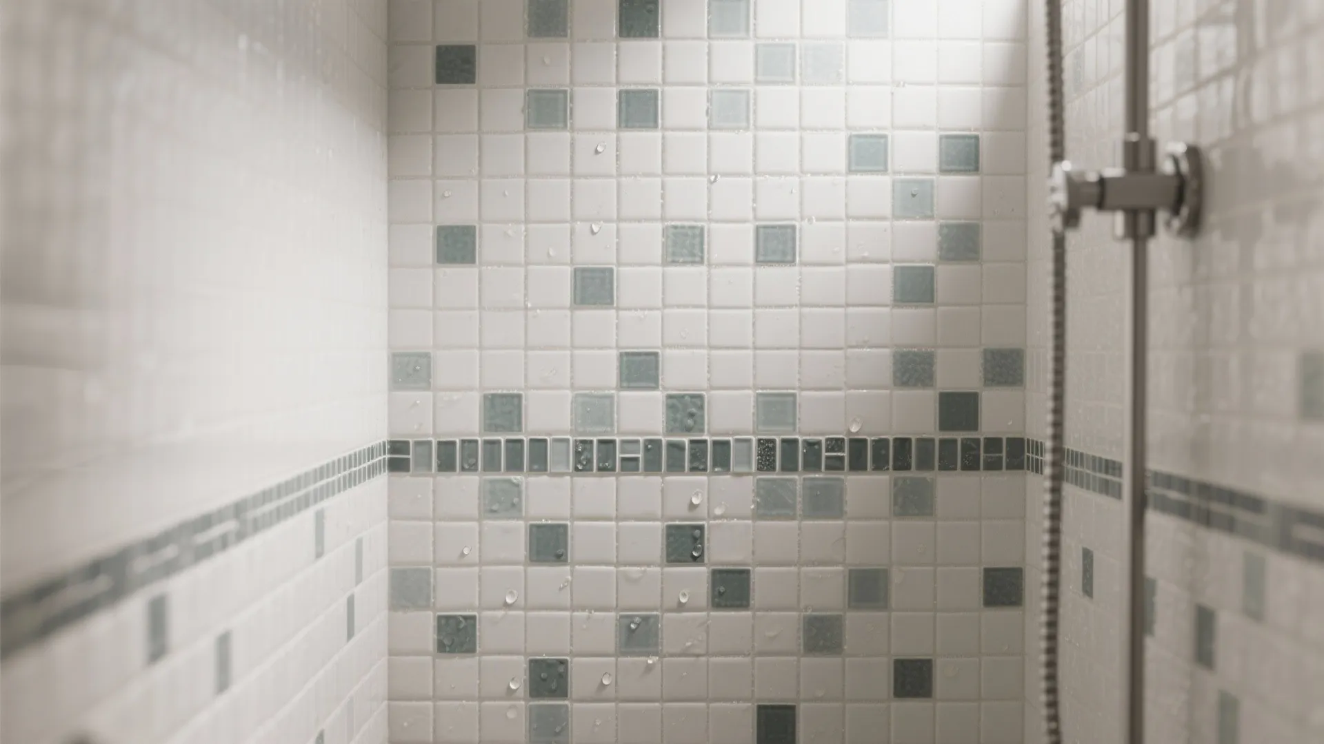 Mosaic Niche + Contrasting Grout