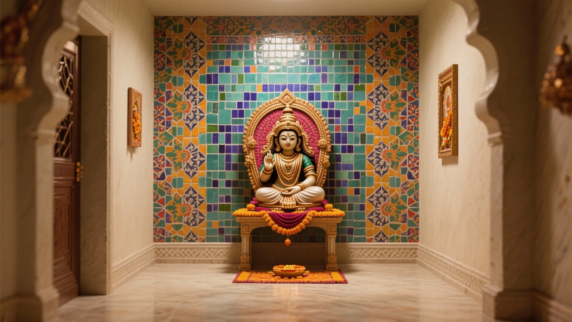 Intricate Mosaic Art