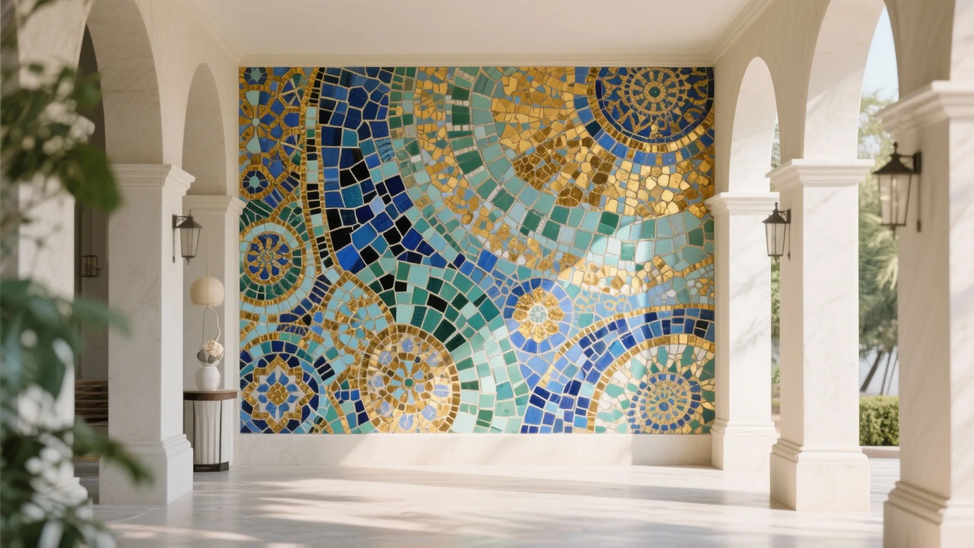 Mosaic Accent Wall