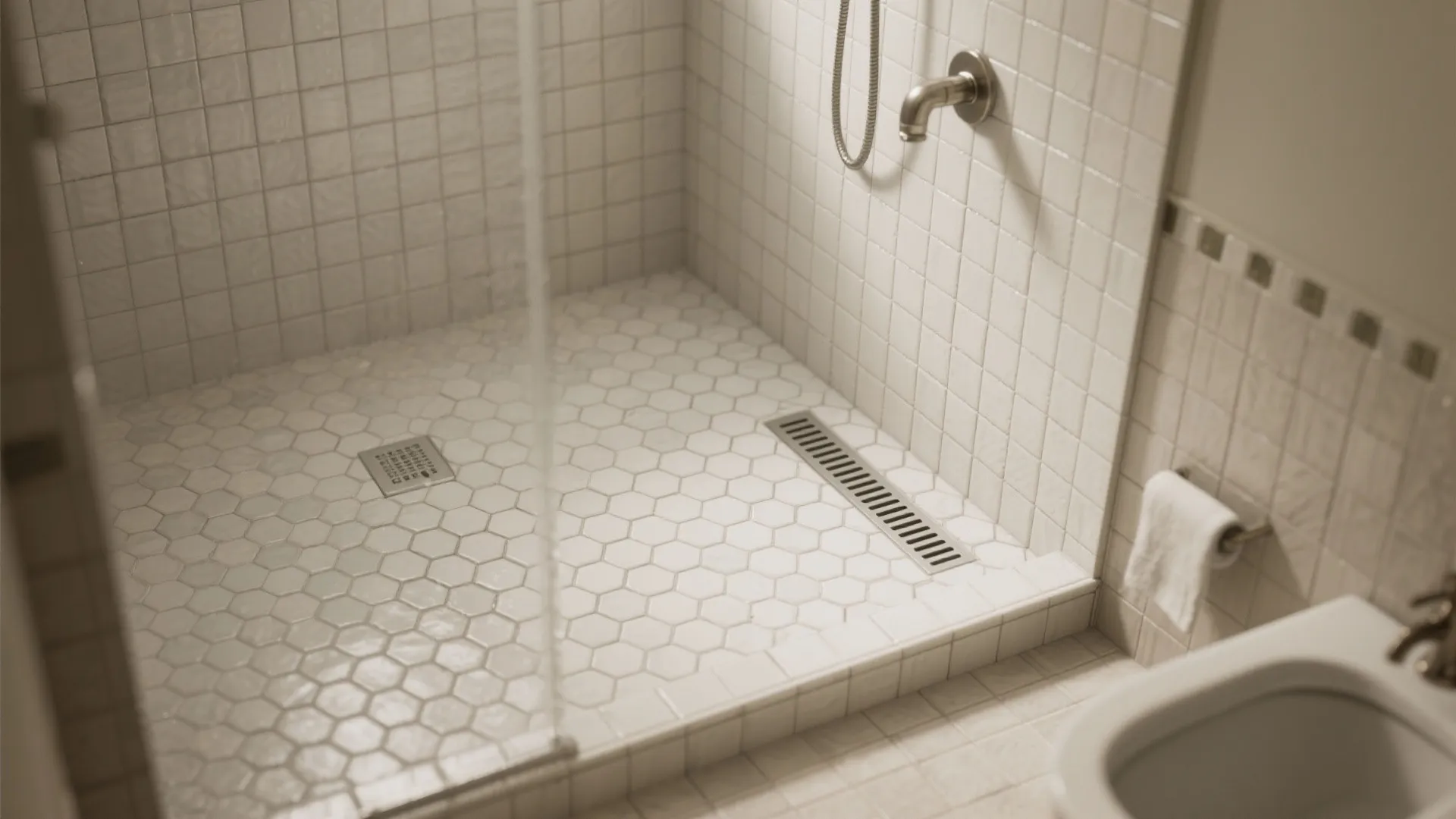 Small-format mosaics and hex patterns for natural traction