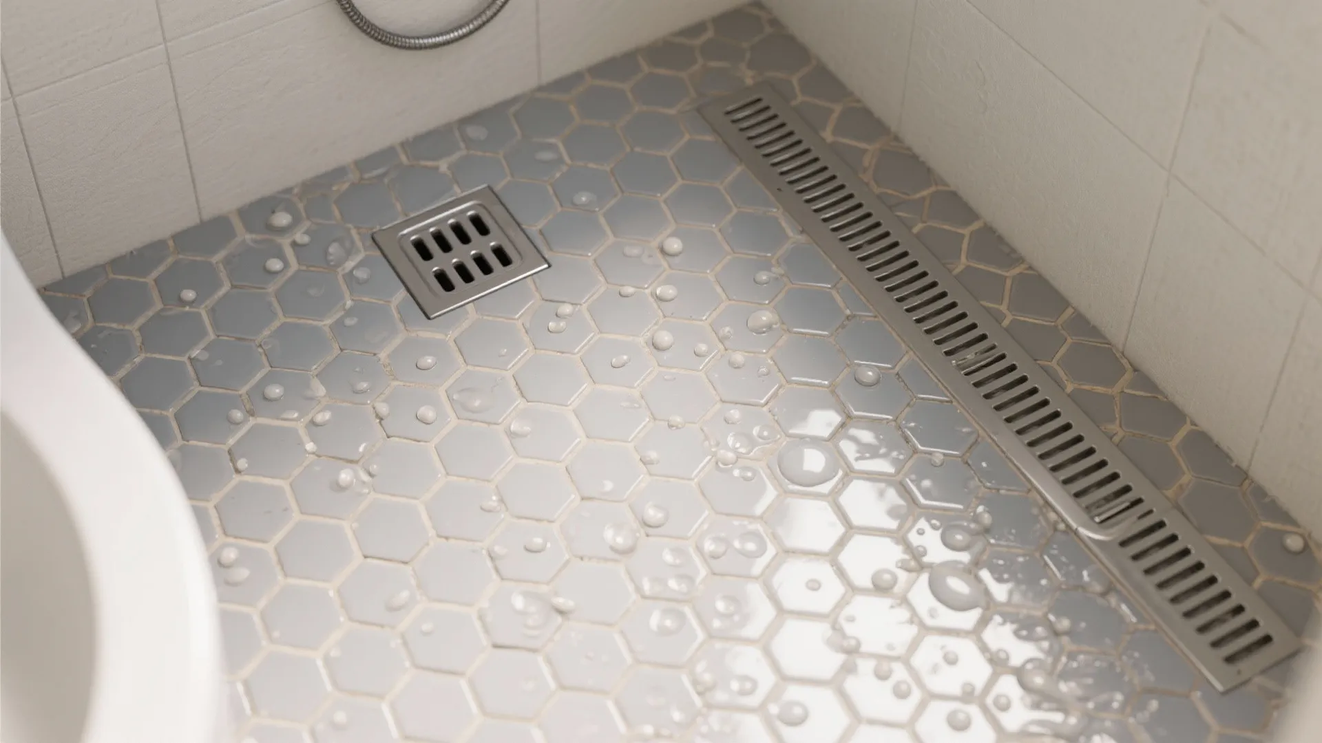 Mosaic Sheets (2×2 or Hex) for Shower Floors