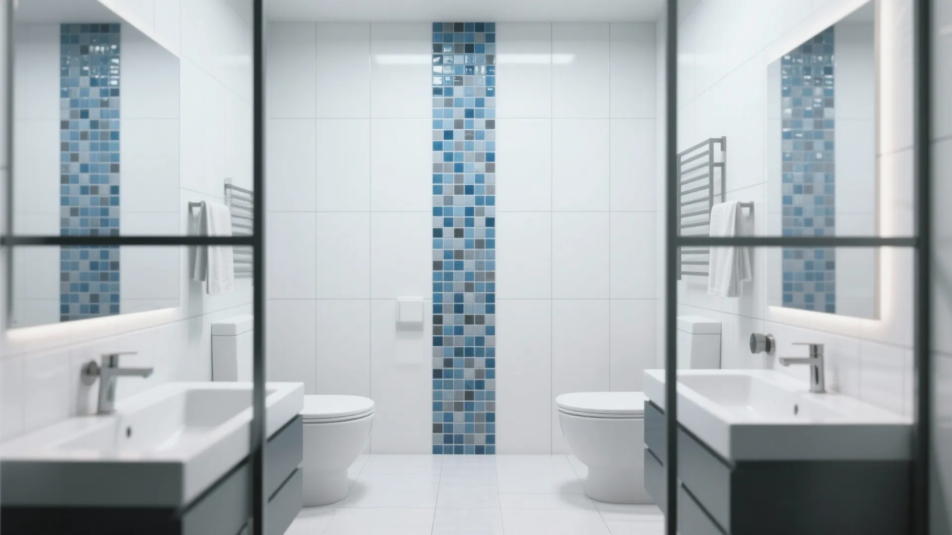 5. Mosaic Tile Feature Strip