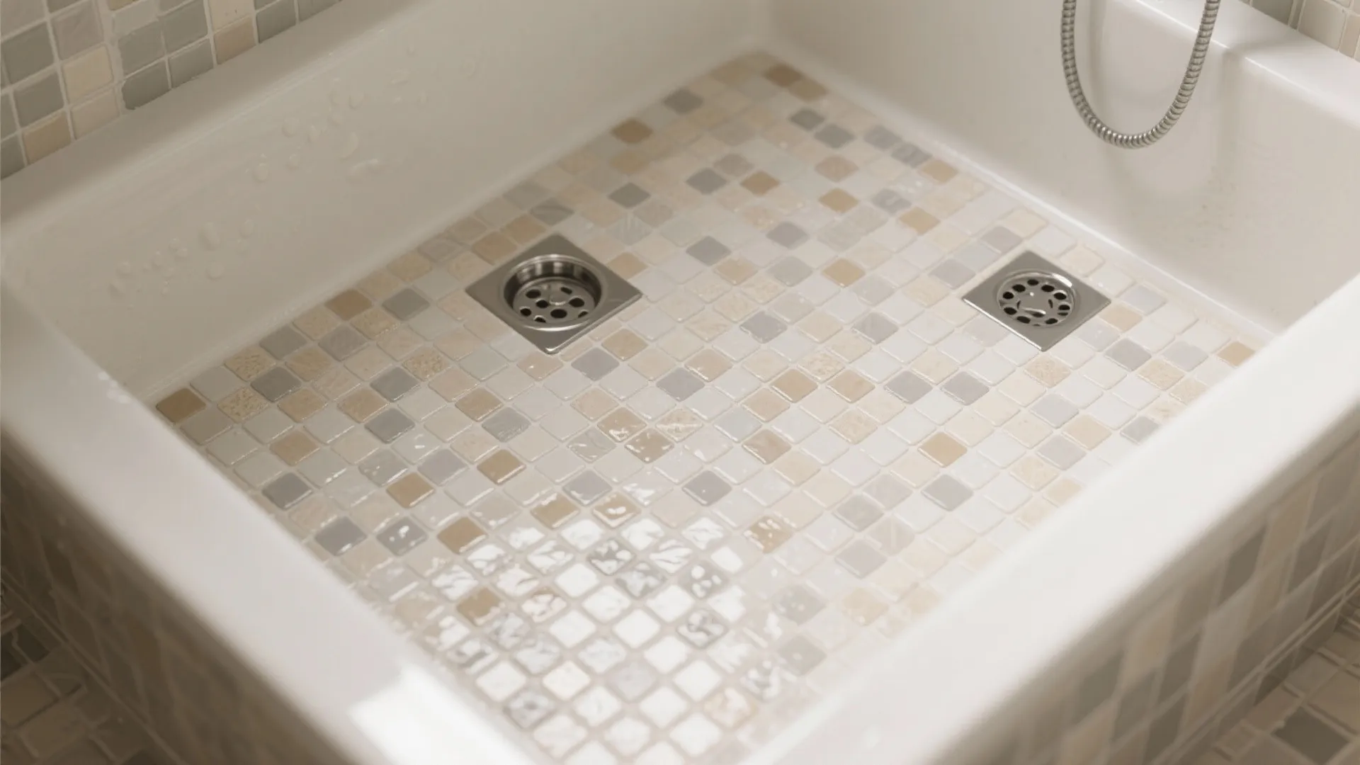Textured Mosaics for Wet Zones (Barefoot Areas)