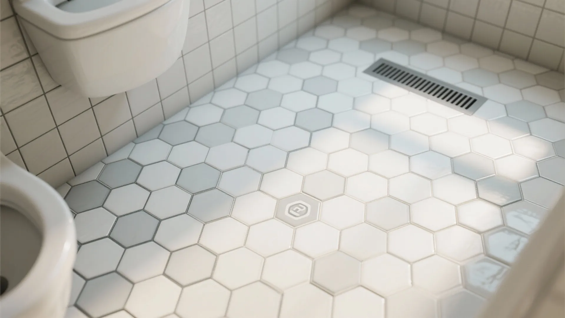 Mosaic Floors for More Grout Grip